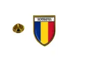 pins pin's flag national badge backpack hat shield world romania