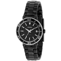 在飛比找PChome24h購物優惠-FOSSIL 簡約主張魅力錶(黑)