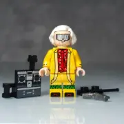Custom Lego Back to the Future Doc Brown btf002 Minifigure, Ships Free!