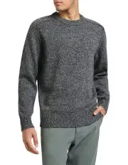 [Marcs] Trevor Merino Crew Knit in Blue Multi