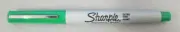 Vintage Sharpie Green Ultra Fine Point Permanent Marker Metal Clip New
