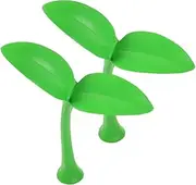 WEKADRIN 2PCS Plant Sprout Car Ornament Easy Installation Roof Decoration for Vehicle Compatibility Cute and Topper Accessories