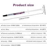HY880 1 G, Thermal Paste Kit-5.15 W/m-k High Performance Thermal Comp