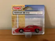 Tomica Ferrari BB 512 UK Blister Card