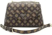 [GUESS] Dorys Convertible Xbody Flap Bag Mocha Logo, Mocha logo