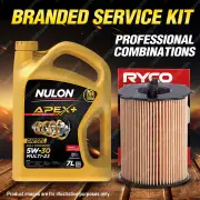 Ryco Oil Filter 7L APX5W30C23 Engine Oil Service Kit for Mini Cooper D R56 09-10