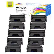 10x CF226A 26A Toner Compatible with HP LaserJet Pro M402 M402dn M426fdn M426fdw