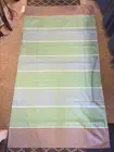 NWT Royal Standard Microfiber Beach Towel 33"x60"Stripe SkyBlue/Green/White/Grey