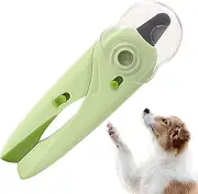 Pet Nail Clippers | LED Light Trimmer Scissors for Pet - Comfortable Fit Multi-Purpose Pet Grooming Tool for Cats, Dogs, Rabbits, and Other Animals Helves
