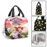 c386 Sofia Princess Children Lunch Bags Kids School Insulated Lunch Bag Portable Cooler Tote Food tbd386