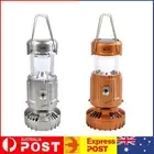 Foldable Camping Fan Light Waterproof 1500mAh Hanging Tent Fan Light with Hook A