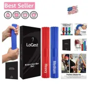 Portable Twist Hand Exerciser Bars Trio for Finger and Hand Strength Training