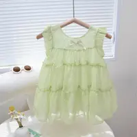 在飛比找ETMall東森購物網優惠-女寶寶背心公主蓬蓬裙薄款夏裝
