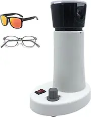 [ZECRGOGO] Eyeglasses Frame Warmer Heater,Optical Frames Heater with Large Air Outlet and Windproof Cover, Temp 70-130℃ Adjustable and Heated Evenly,for Non-Metal Spectacle Frames