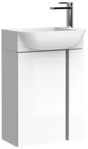 WS Bath Collections Camilia C45 Camilia 18" Wall Mounted Single - White