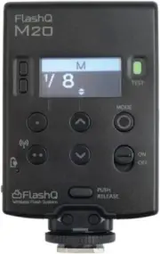 LightPix Labs FlashQ M20 2.4GHz TTL Wireless Camera Flash Light 2-in-1 Trigger
