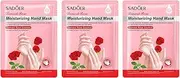 Amagogo 3Pcs Hand Peel Mask Hand Treatment Refreshing Hand SPA Dry Hand for Women Men Soft Exfoliating, Goat Milk