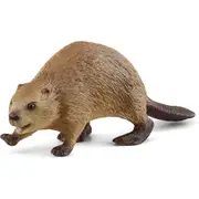 Schleich 3.7'' Beaver Wildlife Animal Action Figure Kids/Children Play Toy 3-8y