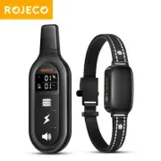 ROJECO Electric Dog Training Collar Digital Rechargeable Remote Control IPX7 Wat
