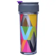French Bull Raindrop 400ml Double-Wall Stainless Steel and Tritan Multi Mug Viva