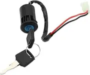 1 Set ATV Ignition Key Switch Universal 2 Wires Ignition Keys Start Switch Lock Key for ATV Go Kart Scooter Motorcycle