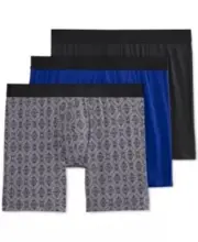 Jockey Men’s Boxer Briefs Size Small Multicolor Flex 365 Modal Stretch 3 pack