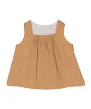 sleeveless linen top 8Y,5Y,12Y,36M,10Y Nude