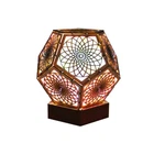 Polar Star Floor Lamp 3D Projection Floor Light with Hollow Bohemian Style NXX