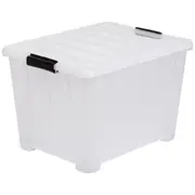 Keji 60L Storage Container Translucent White