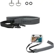 Mavic Mini 3 Pro Controller Accessories Shoulder Lanyard Neck Strap, PU RC Strap for DJI RC/RC PRO/RC2/DJI Smart Controller, Compatible with Mavic Mini 3 Pro