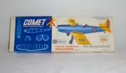 Vintage 1963 Comet North American Trainer Balsa Model Airplane Kit # 3301 - 1/21