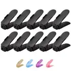 8/10/20X Easy Shoe Rack Display Case Adjustable Slots Organizer Holder Storage