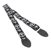 Souldier "Peace Dove" Black & White Neil Young Pattern 2" Guitar Strap