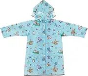 Skater RACO1M-A Rain Poncho, for Children, with A Backpack Back, Kirby Friends Raincoat, Suitable Height 43.3-49.2 inches (110-125 cm)