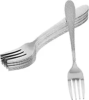 ABOOFAN 12pcs Stainless Steel Dessert Fork Fruit Cake Forks for Versatile Household Silverware for Desserts Snacks Appetizers