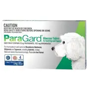 Paragard Small Dogs Allwormer Treatment & Control Tablets 5Kg - 2 Sizes