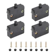 3X(4 Pcs Cabinet Door Switch Cabinet Lamp Switch Drawers Open on Close Door6975