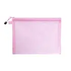 1PCS Mesh Women Folders Makeup Pencil Case Storage Bags Small Large Cosmetics Ba