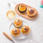 Pancake Pastry Box Egg Yolk Crisp Round Cupcake Case Round packaging Box