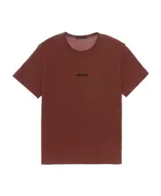 Inside Out logo-embroidered cotton T-shirt XS Red