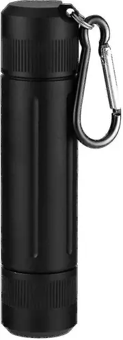 Airtight Smell Proof Container, Mini Portable Sealed Jar Water Resistant Aluminum Alloy Stash Container Keychain Ashtray For Herbs, Spices, Tobacco
