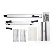 Aussie Traveller Caravan & RV Table Leg, Silve