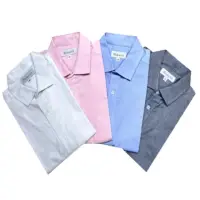 在飛比找momo購物網優惠-【MURANO】男休閒牛津短袖襯衫(台灣製、現貨、素色、牛津