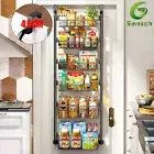 Over Door Pantry Organizer 6 Tier Adjustable Baskets Spice Hanging Rack Storage