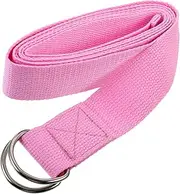 iplusmile Yoga Auxiliary Strap Stretch Band Yoga Tension Rope Daily Stretching Tool (183cm)