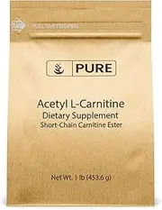 Pure Original Ingredients Acetyl L-Carnitine (1 lb) ALCAR, Amino Acid Powder Supplement