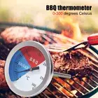 - Stainless Steel BBQ Smoker Grill Thermometer Outdoor Barbecue Temperature Gaug