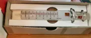 Vintage Propper Trophy Hypodermic Syringe 10cc Eccentric Glass Tip