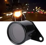 Universal Motorcycle LED Speedometer Tachometer Oil Level Meter Black for Motorcycle Riders