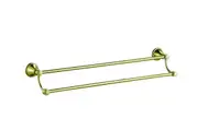 600mm Clasico Chrome/Brushed Nickel/Brushed Gold/Matt Black Double Towel Rail